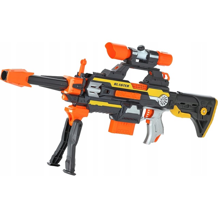 Blaster Shots, carabina poliatomatica, 20 sageti, 8+ ani