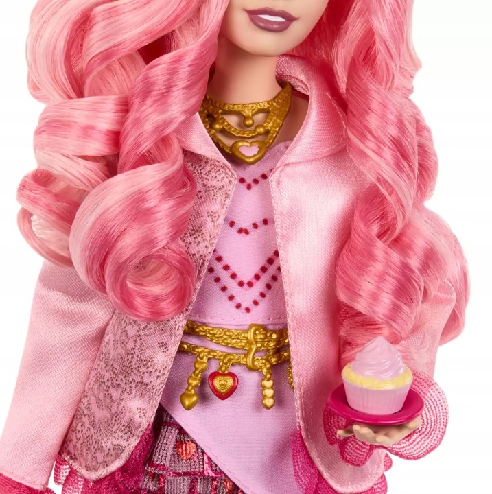 Кукла Бриджит, Кралица на сърцата, Disney Descendants, 18 см, розова, комплект с аксесоари