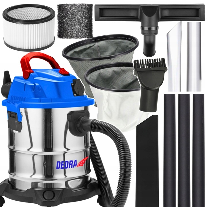 Индустриална прахосмукачка без торба, 3600W