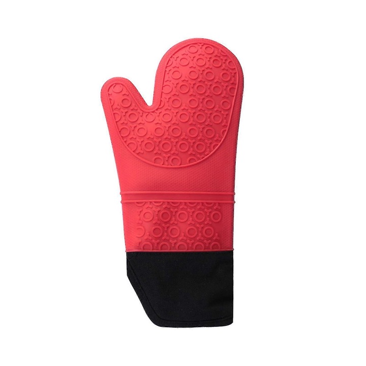 Szilikon konyhai kesztyű, CF-513, többszínű, 38x18.5cm, 1 páros készlet