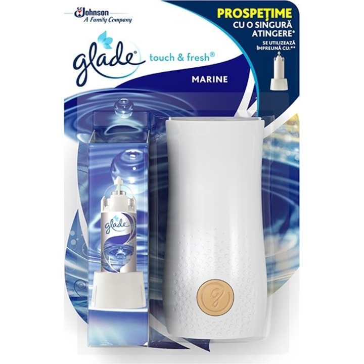 Odorizant baie Glade, microspray, marin