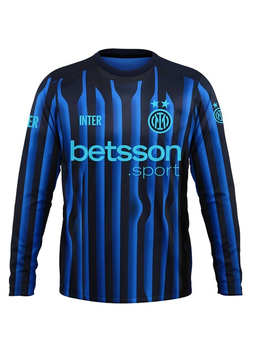 Мъжка блуза Интер Милан 106.85, дълъг ръкав, многоцветен