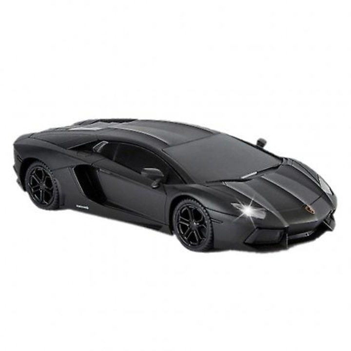 Aventador távirányítós autó 1:24, narancssárga, 5x20x9.5cm, LED világítás