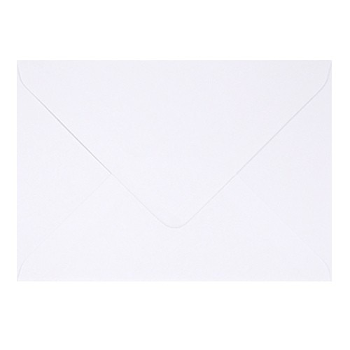 Plic invitatie / felicitare alb 130gr 110 x 220 mm