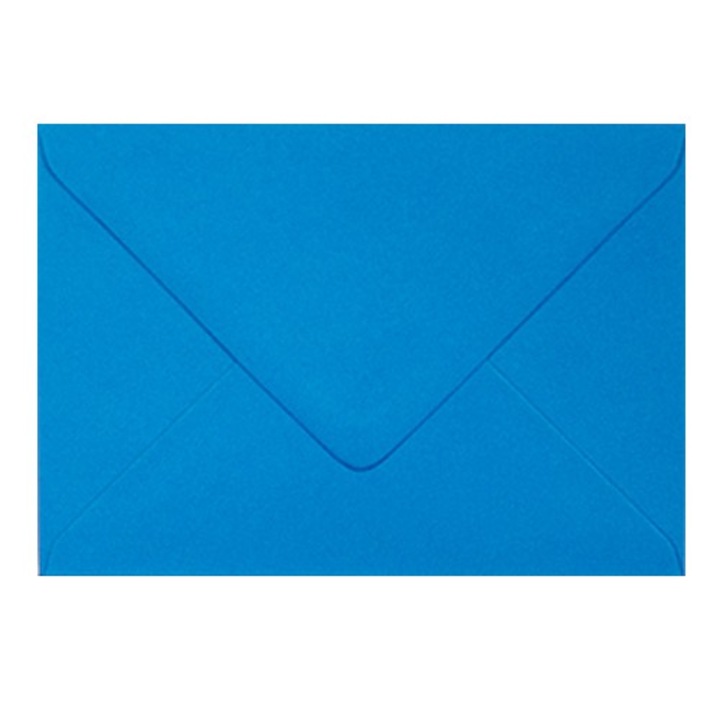 Plic colorat invitatie / felicitare albastru 162 x 229 mm
