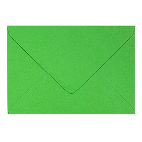 Plic colorat invitatie / felicitare verde crud, Verde
