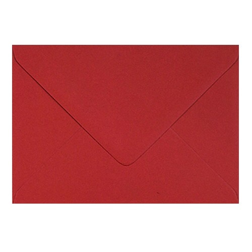 Plic invitatie botez rosu 133 x 184 mm