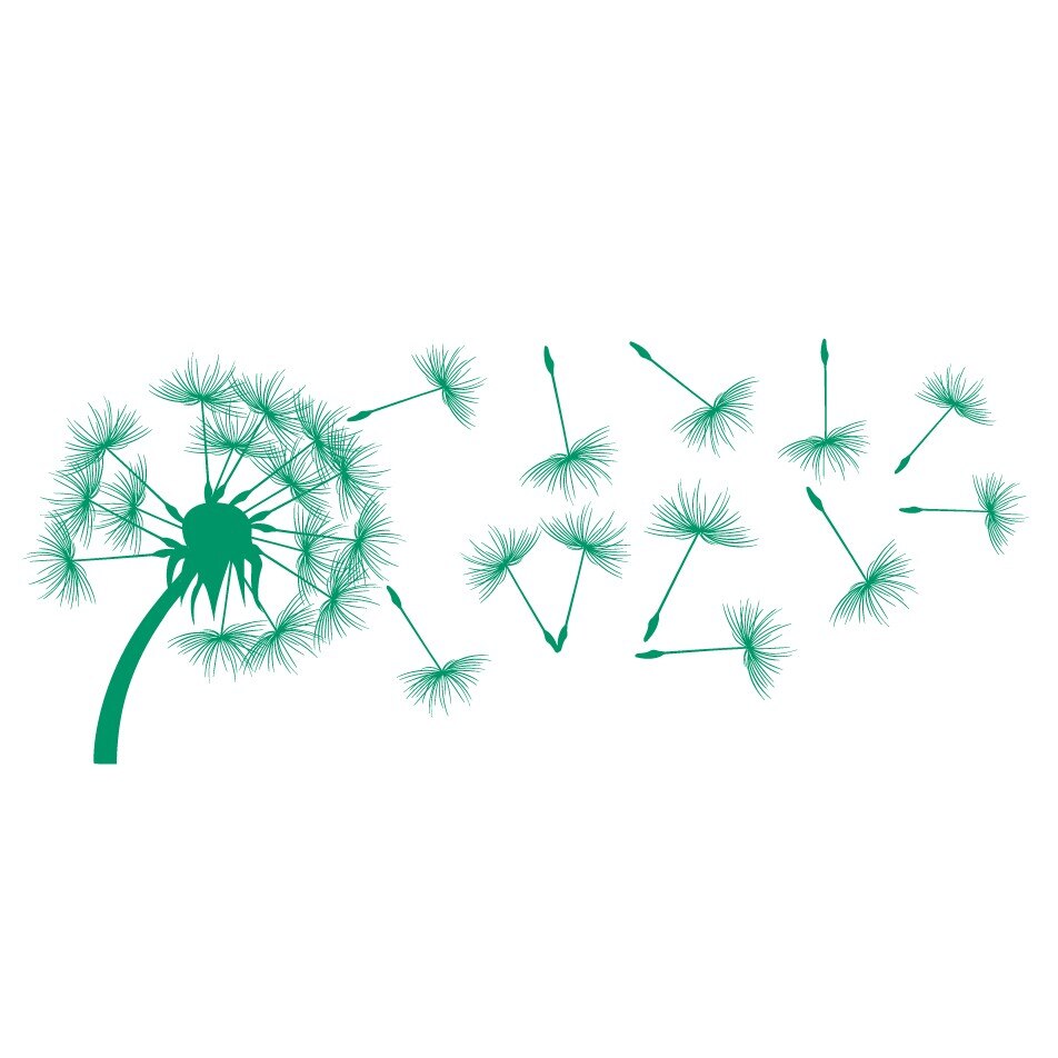 Papadie - sticker decorativ Stickero, Turcoaz, 150x64 cm