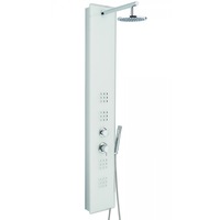 panel dus multifunctional cu hidromasaj quotcrystalquot - metaform italy cu suprafata din sticla securizata cu proprietati anticalcar cu diverter imagen 56_0_
0