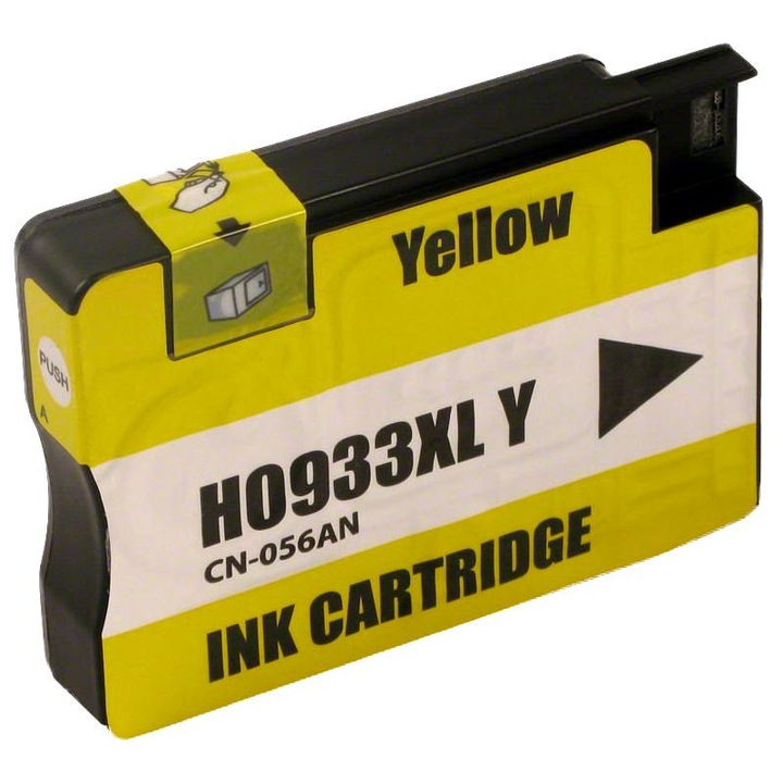 Cartus HP 932XLY Yellow Compatibil cu HP OFFICEJET 6700 Premium e-All In One H711, 6600 e-All In One H711A, 6100 ePrinter H611A HP Officejet 6700 / Officejet 6700 Premium /6600 /6100/7110 Wide Format ePrinter /7610/7612 / OfficeJet 7510A