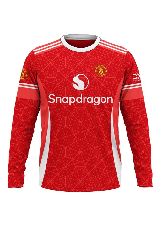 Мъжка блуза Manchester United 107.25, дълъг ръкав, многоцветна