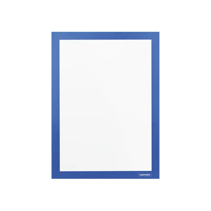 Folie magnetica MAGNETOPLAN rama albastra, A4, 5 bucati/set