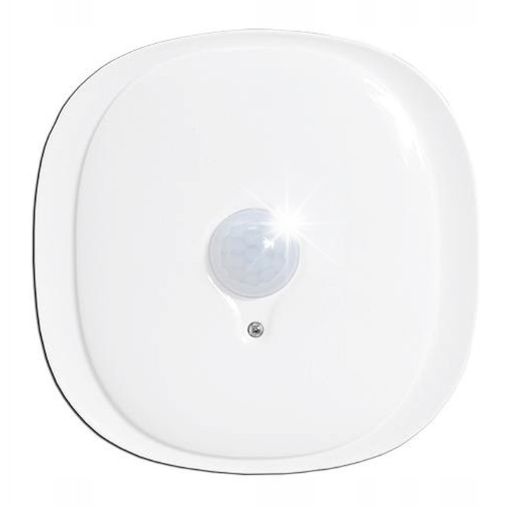 LED лампа 3W със сензор за движение, 3000K, 88x88x36мм, работи с 3xAAA