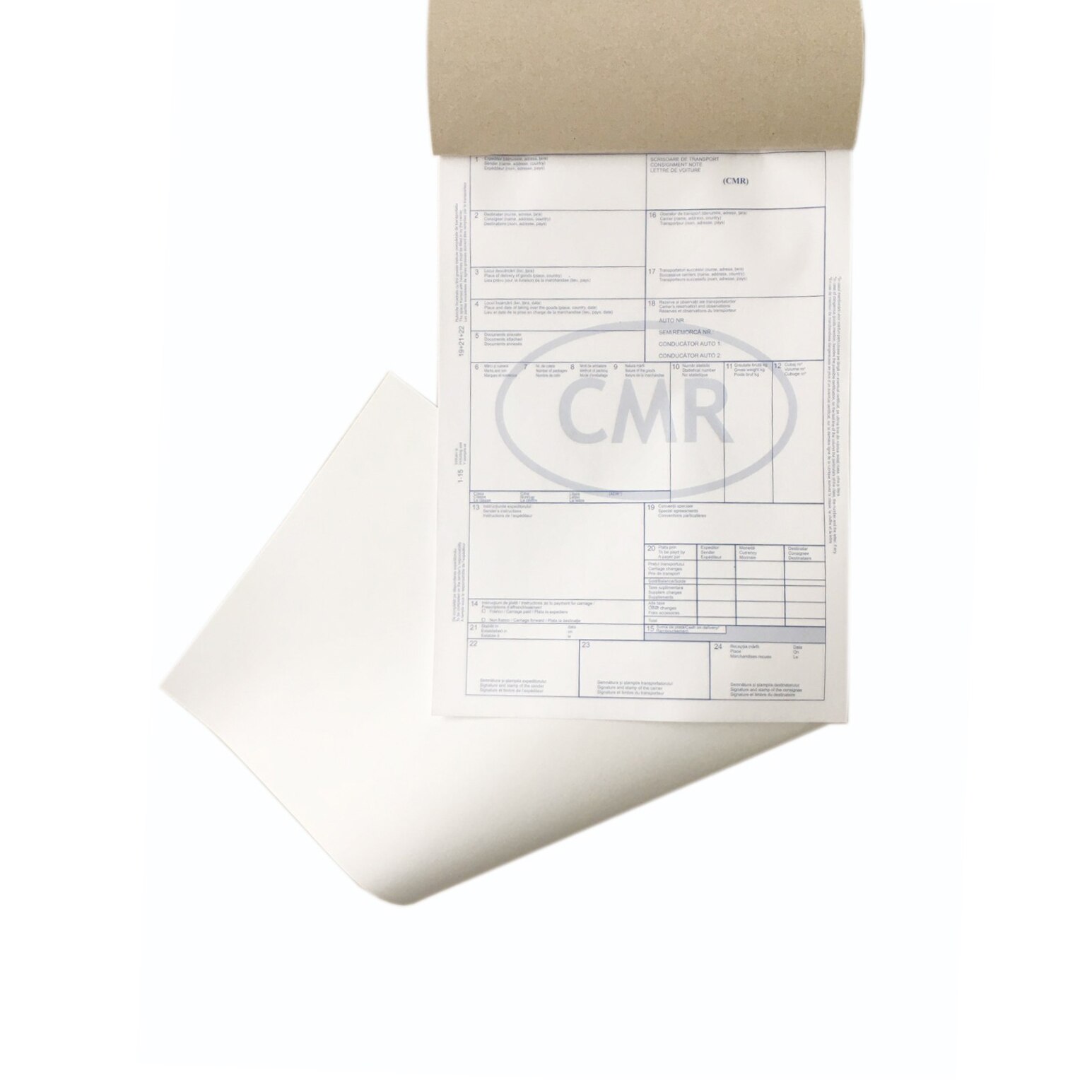 CMR International A4, 5 Ex, 25 Seturi/Carnet, Scrisoare de Transport ...