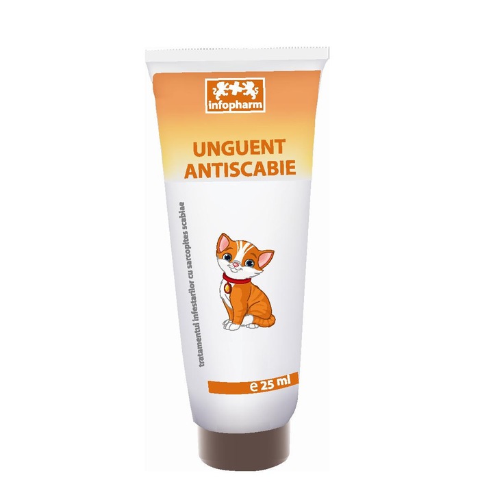 Crema antiscabie, infopharm, crema, contra scabiei, 25 ml
