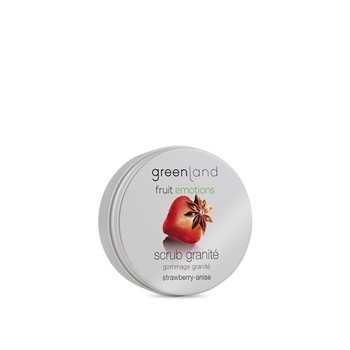 Exfoliant de corp, Greenland, granita, cu capsuni si anason stelat, 200 ml Exfoliant de corp, Greenland, granita, cu capsuni si anason stelat, 200 ml