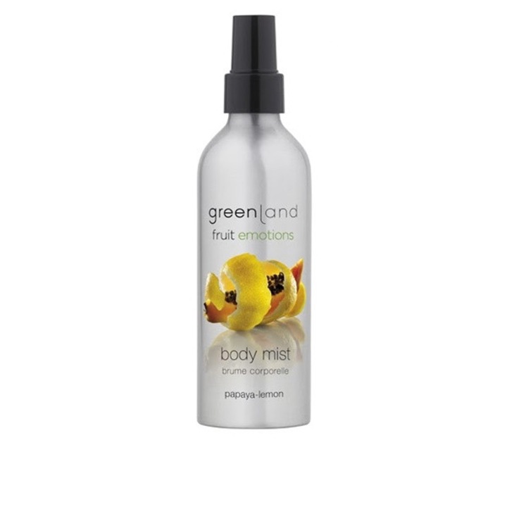 Spray pentru corp, Greenland, cu papaya si lamaie, 200 ml