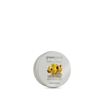 Sapun solid, Greenland, cu papaya si lamaie, 100 gr Sapun solid, Greenland, cu papaya si lamaie, 100 gr