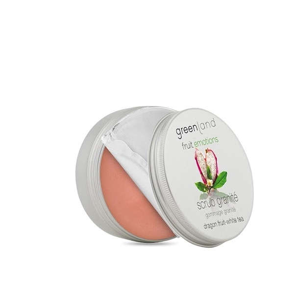 Exfoliant pentru corp, Greenland, granita, cu fructul dragonului si ceai alb, 200 ml