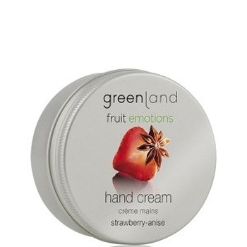 Crema de maini, Greenland, cu capsuni si anason stelat, cutie, 50 ml Crema de maini, Greenland, cu capsuni si anason stelat, cutie, 50 ml