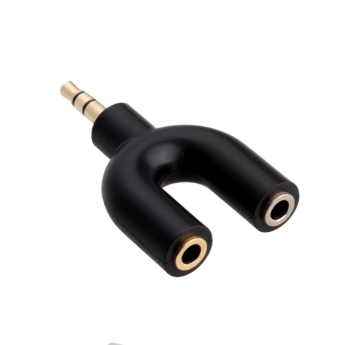 opener dish Profit Adaptor audio splitter stereo jack 3.5mm cu 2 iesiri si capac, negru - eMAG .ro