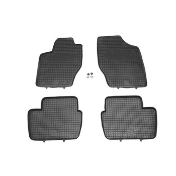 Set 4 covorase auto Peugeot 307, cauciuc, marca Polgum Set 4 covorase auto Peugeot 307, cauciuc, marca Polgum
