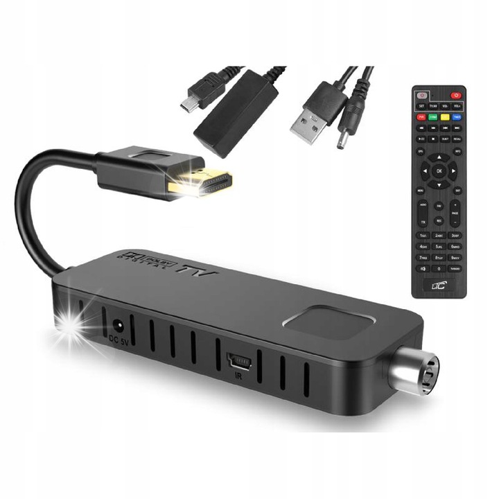 Телевизионен декодер LTC LXDVB211M, Full HD, HDMI, USB, 1080p