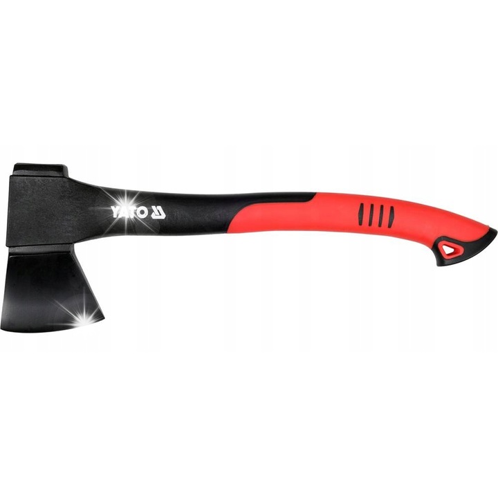 YATO 0,9kg 45cm fejsze, nylon és TPR nyéllel, edzett acél fejjel