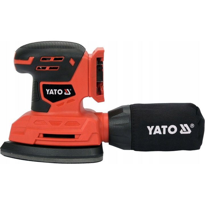 Вибрационен шлайф YATO 18V, 84x184мм, без батерия