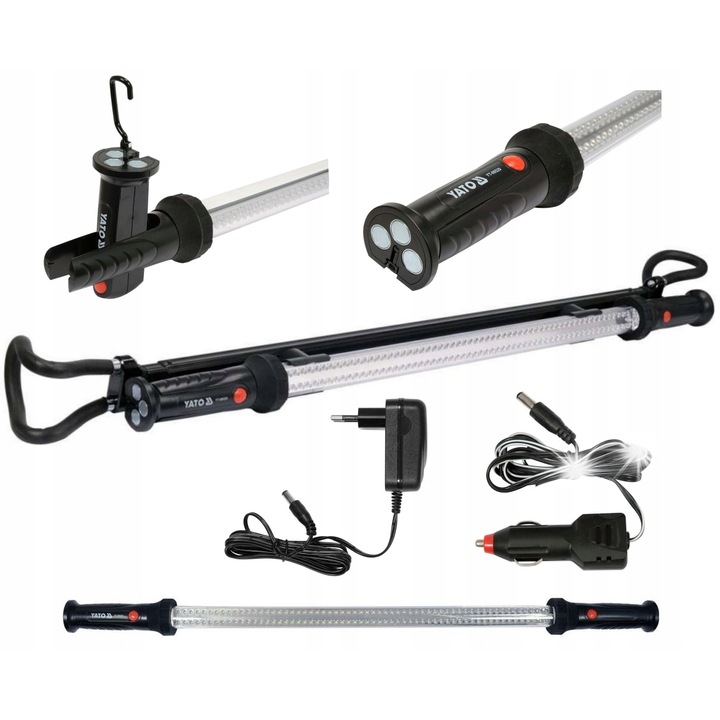 Lampa de lucru Yato, 1075x42mm, 750lm, acumulator Li-Ion, 3kg