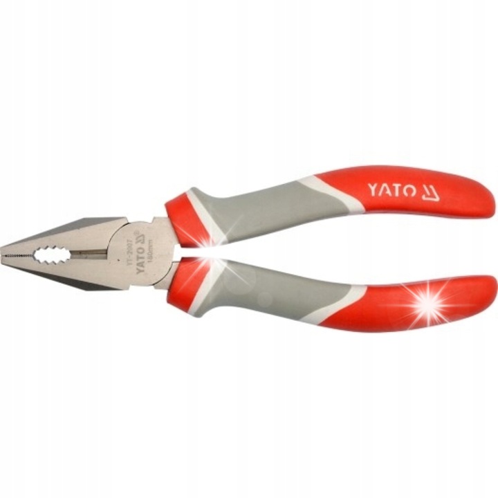 Комплект клещи YATO, 4 части, 200мм, въглеродна стомана, ергономична дръжка