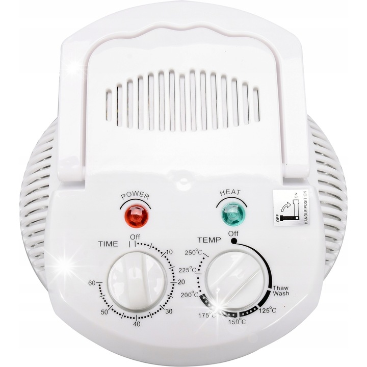 Lund multifunkcionális elektromos sütő, 17L, 1400W, fehér, méretei 40x33x40cm