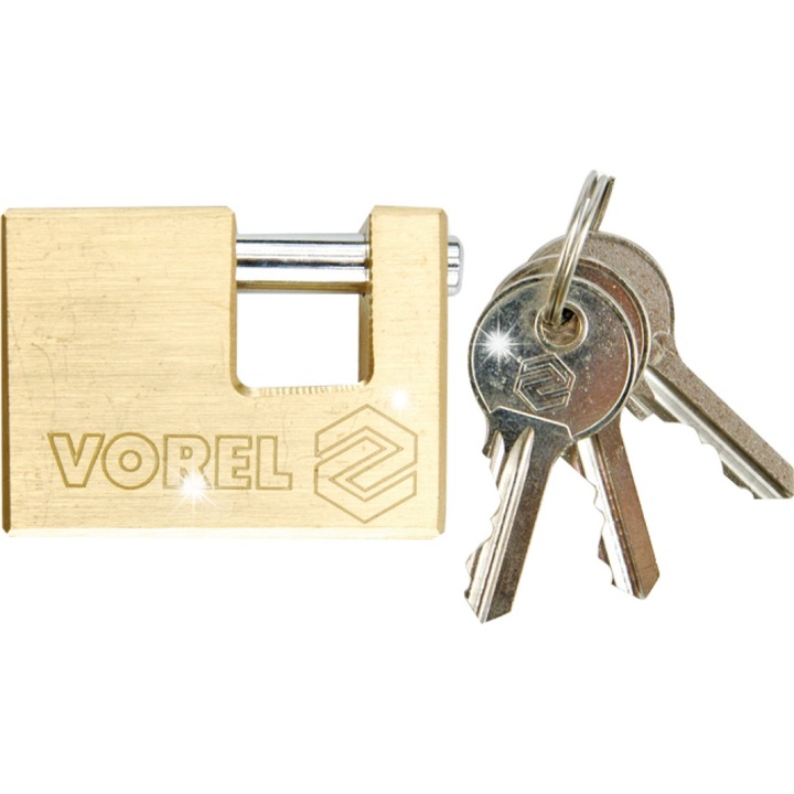 Бронзов катинар със спусък 90 мм, 3 ключа, Vorel