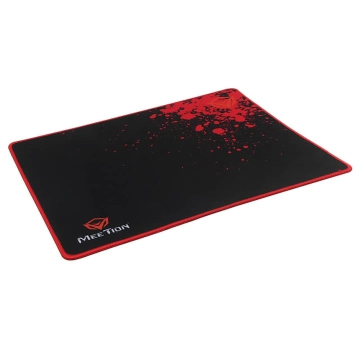 Egérpad Gaming Meetion P110, 435 x 350 x 5 mm, Fekete-Piros