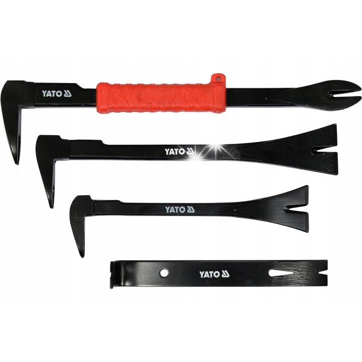 Комплект чукове YATO, 4 части, въглеродна стомана, 180x300 мм