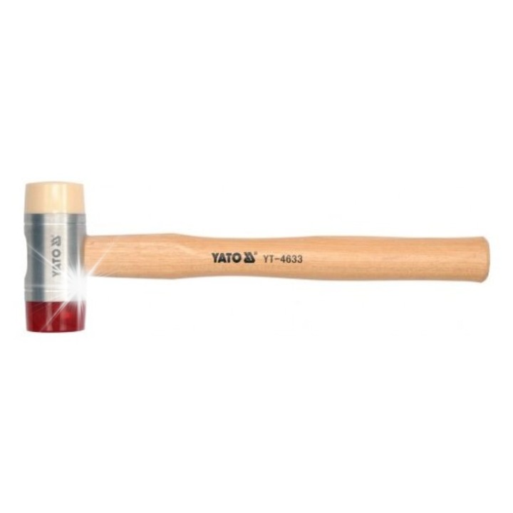 Чук блъскач, Yato, 340гр, 35мм, дръжка от хикори дърво, 315мм