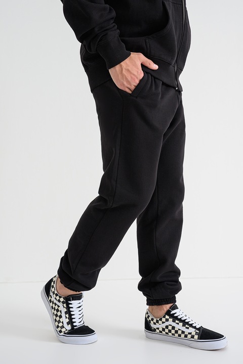 Pegador, Pantaloni de trening cu talie elastica, Negru