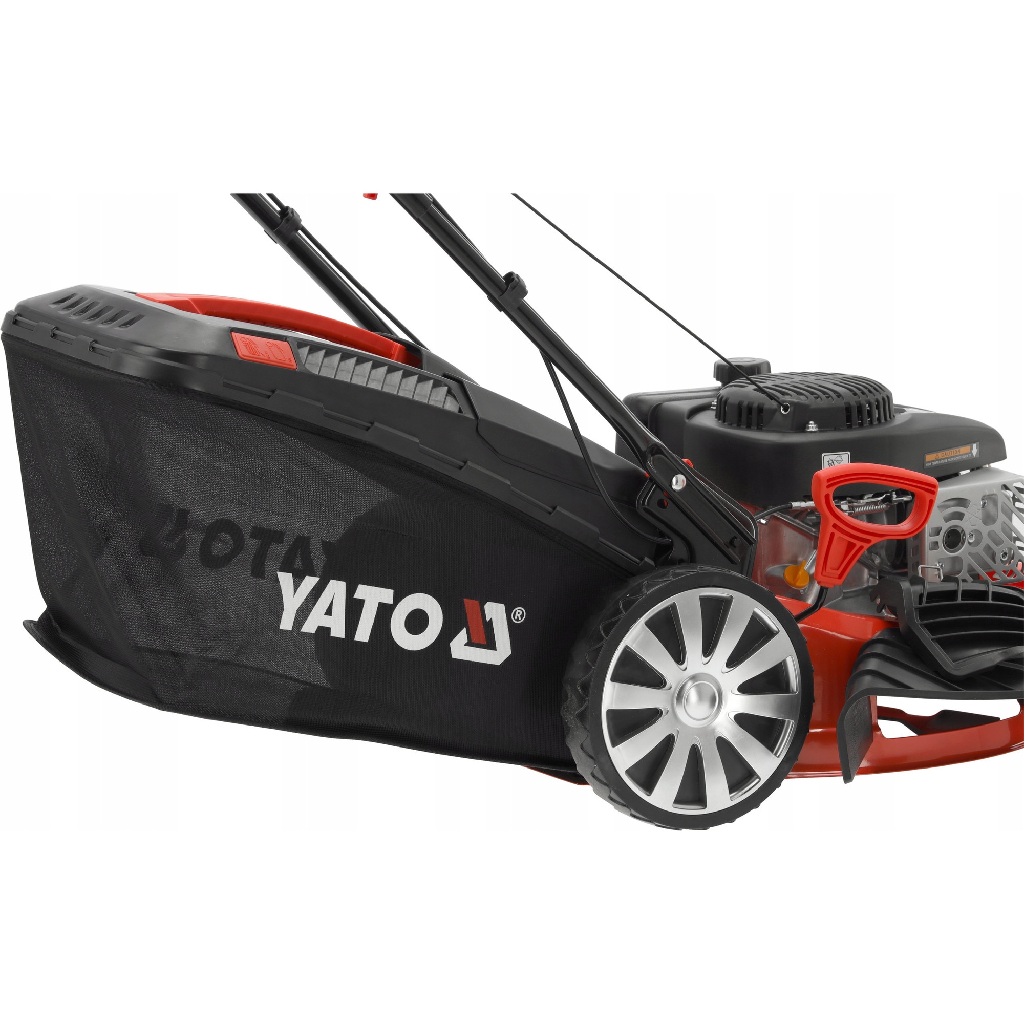 Masina de tuns iarba YATO, 46cm, motor LONCIN 3.26KM, cos 62L, 8