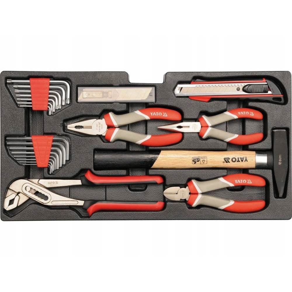 Set scule Yato, 80 piese, dimensiuni 10-19mm, 5-13mm, 1/4; 1/2