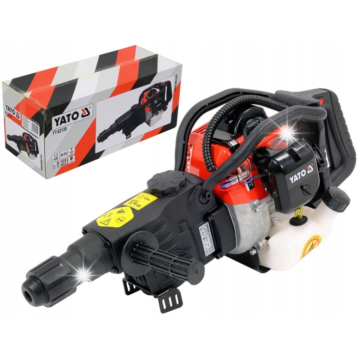 Ротоперкутор бензинов YATO SDS MAX 45J, 10кг, 800-2800 УДАРА/МИН, 1.3Л