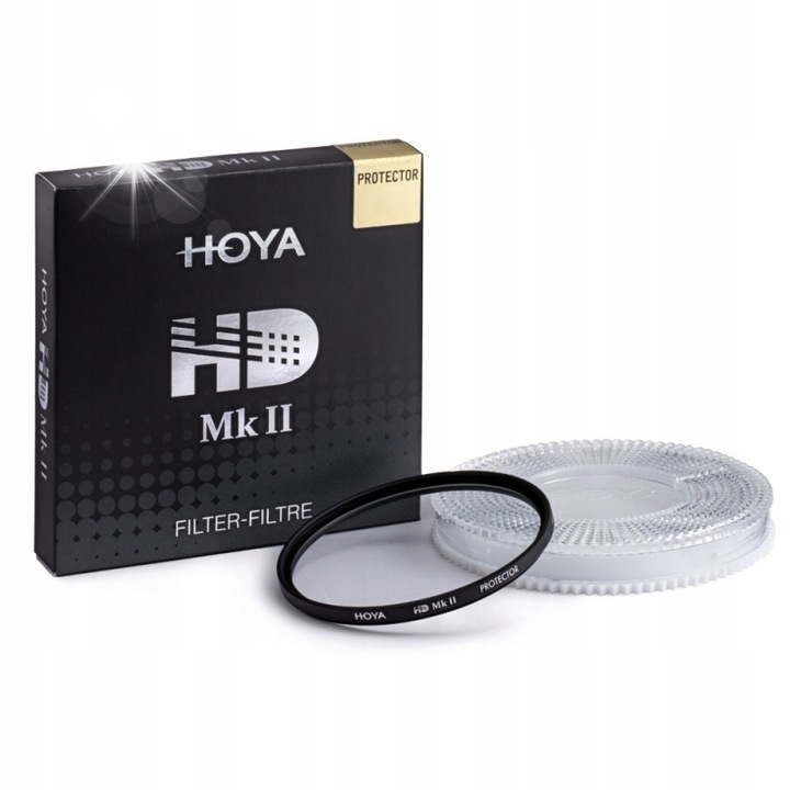 Филтър Hoya HD MkII Protector 72mm, 16 слоя антирефлексно покритие, водоустойчив, комплект