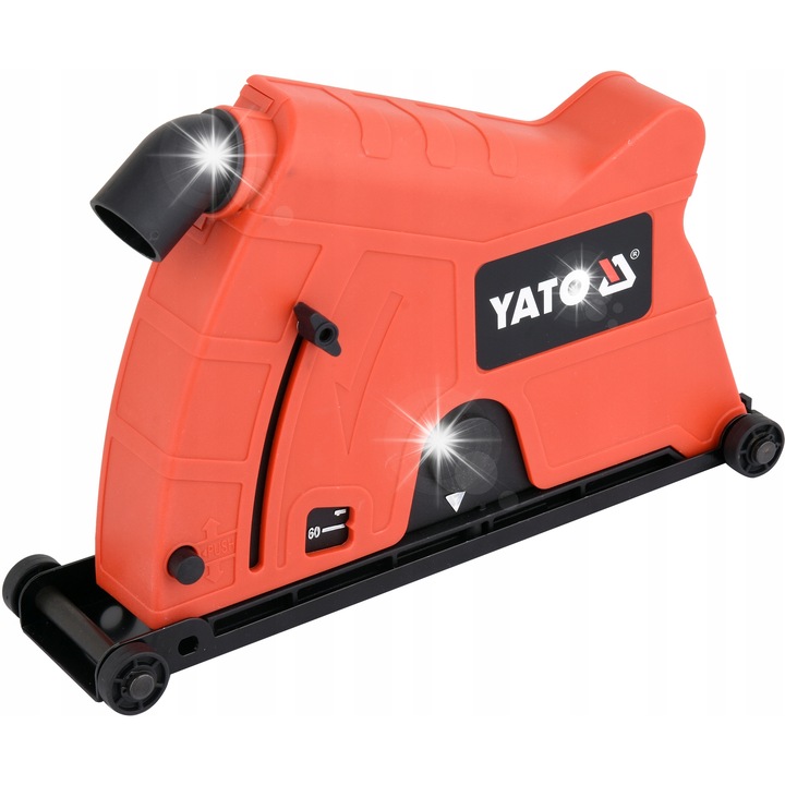 Предпазител с прахоуловител за ъглошлайф YATO, Ф 230 мм