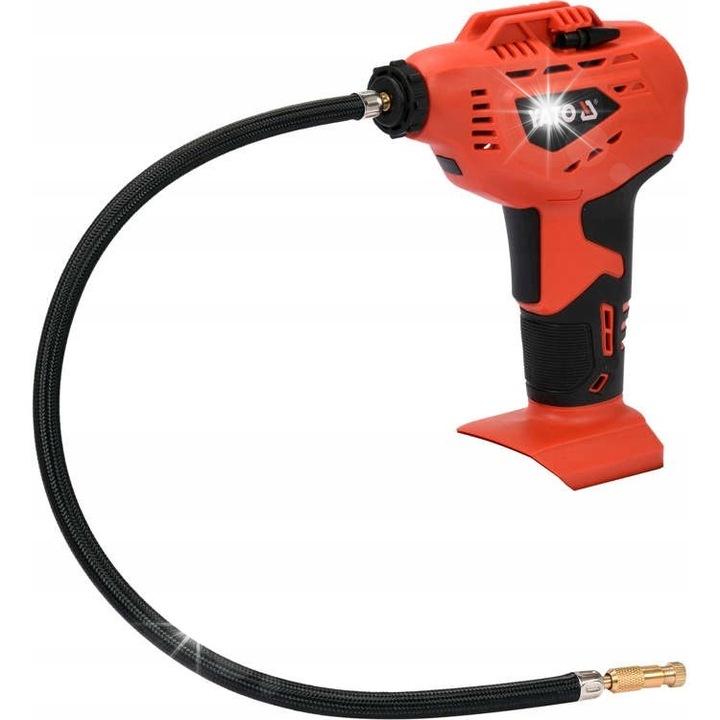 Pistol de pompare YATO 18V, compresor, compact, 0,8kg, 50cm