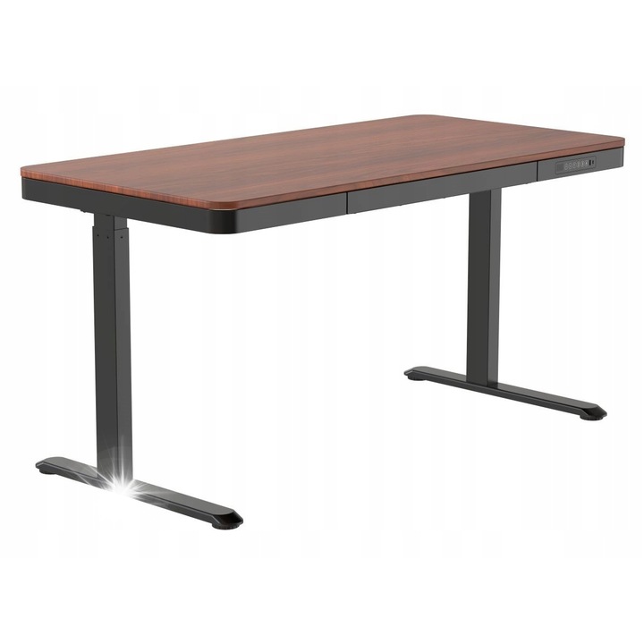 Електрическо регулируемо бюро ACTIVEJET 140x70см, черно, 4 настройки за височина