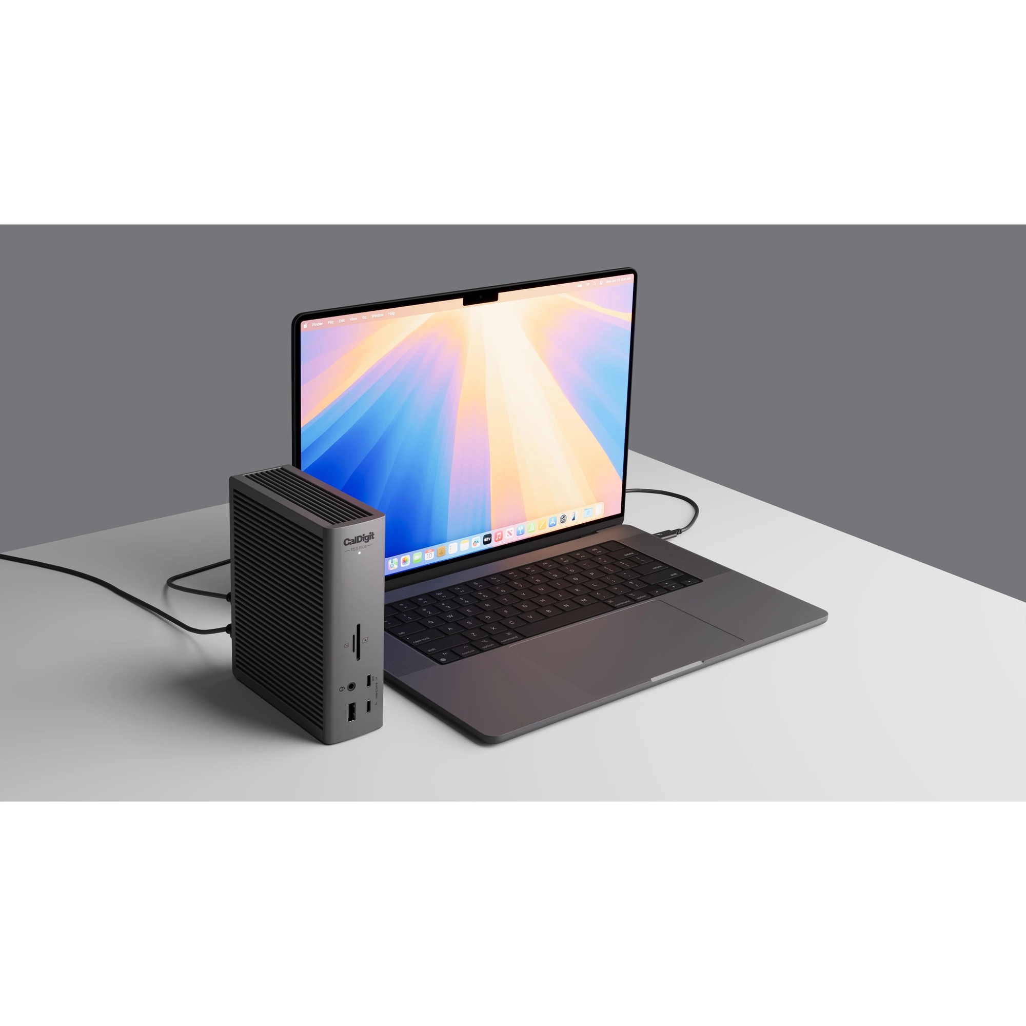 Dock Thunderbolt 5 CalDigit TS5 Plus, 20 porturi, incarcare 140 W