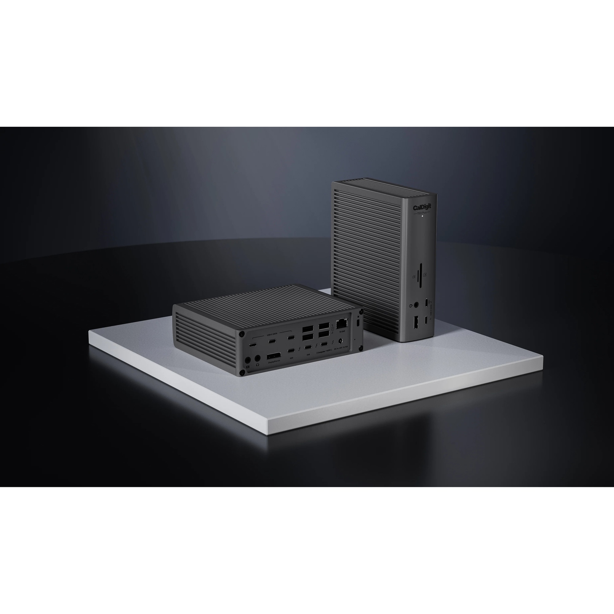 Dock Thunderbolt 5 CalDigit TS5 Plus, 20 porturi, incarcare 140 W