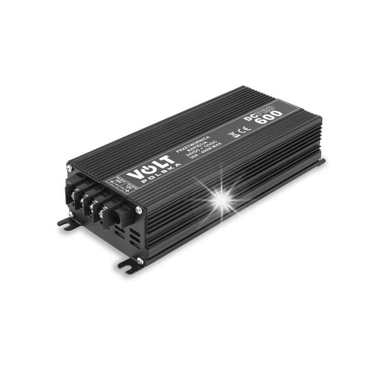 Автомобилни инвертори Volt DC PRO 600 24/12V 600W 45A, 210x88x50mm