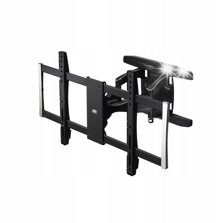 Стойка за телевизор Hama, 37-90 инча, 60 кг, VESA 800x400, черна