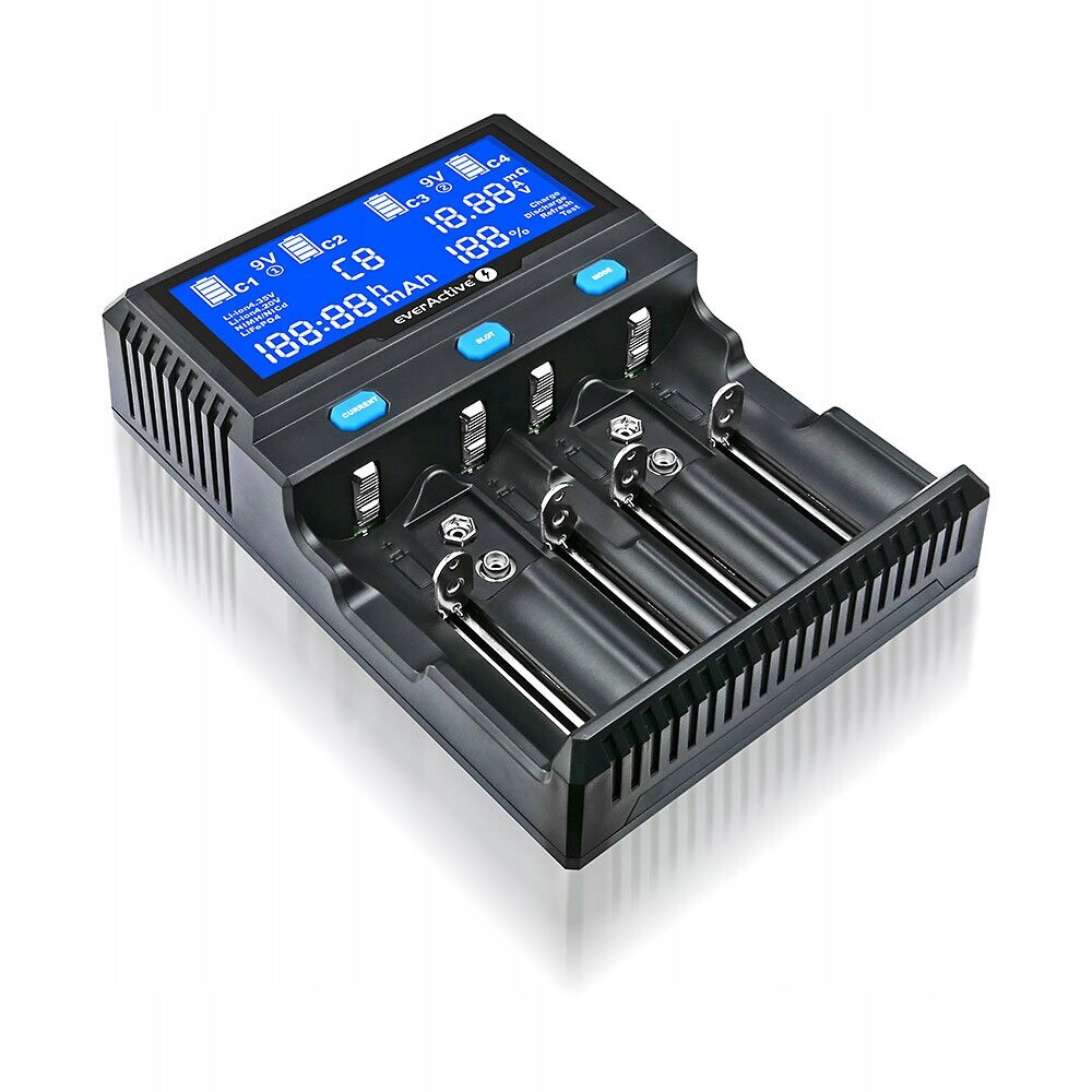 Cu Li Tv Incarcator Everactive UC-4200 pentru baterii Li-ion si Ni-MH ...