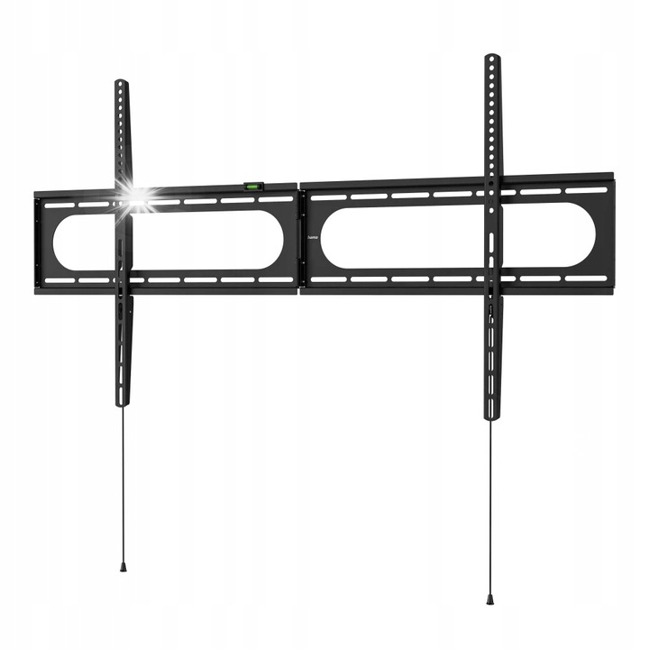 Стойка за телевизор Hama FIX XL за телевизори 37"-120", VESA 1100x600, 100 кг, черна, 2.8 см дебелина